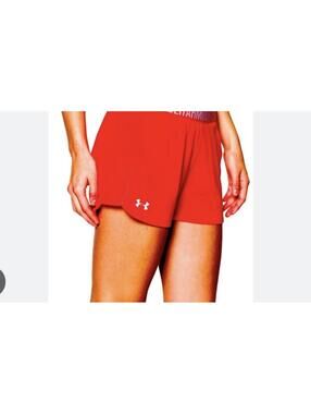 NWT Under Armour Red Mesh shorts